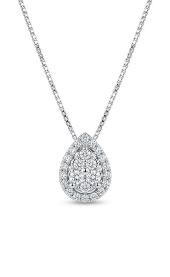 Collana Giorgio Visconti Donna in Oro Diamante 0.37 Ct GBX36087 - GBX36087